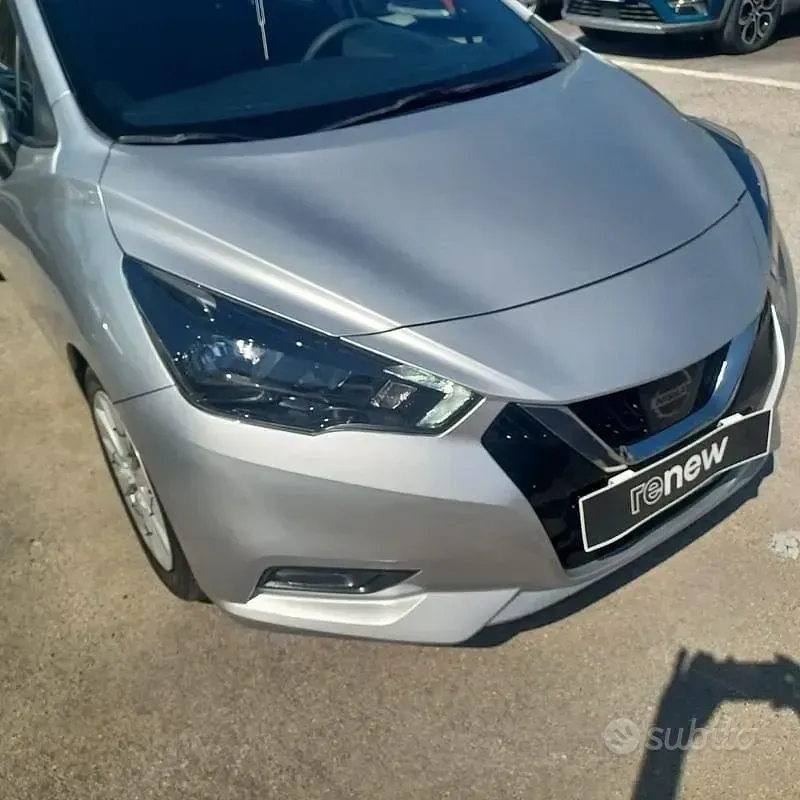 Usata Nissan Micra Acenta 92 CV (67 kW) 2021 Grigio Utilitaria