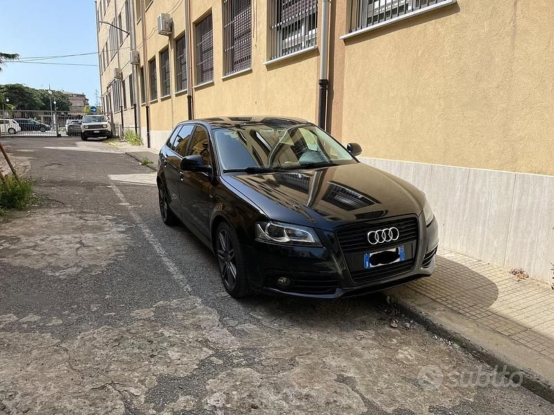 Usata Audi A3 140 CV (102 kW) 2010 Nero Berlina