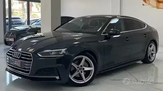 Usata Audi A5 S-Line 190 CV (139 kW) 2017 Grigio Coupé