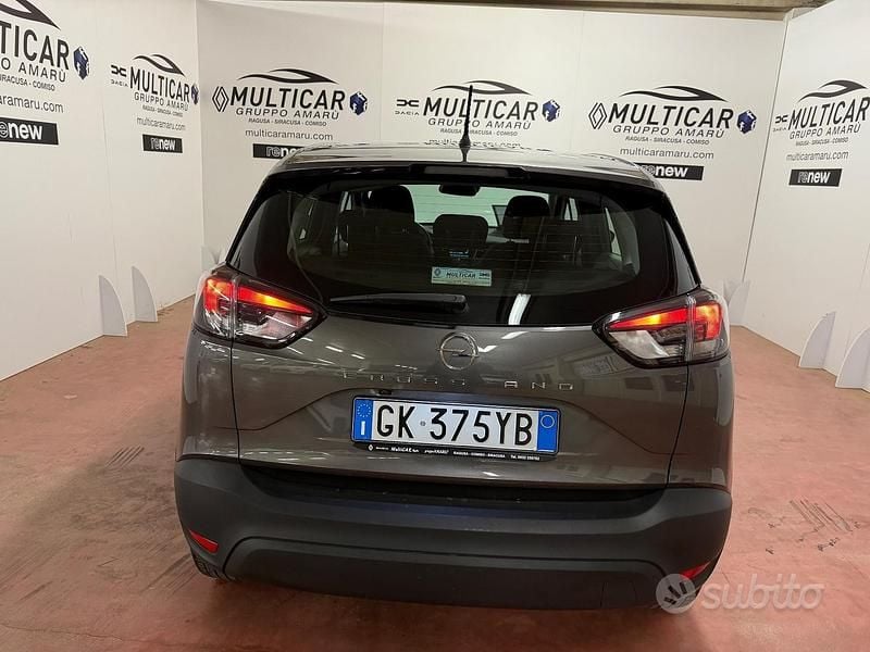 Usata Opel Crossland X Edition 83 CV (61 kW) 2022 Grigio SUV