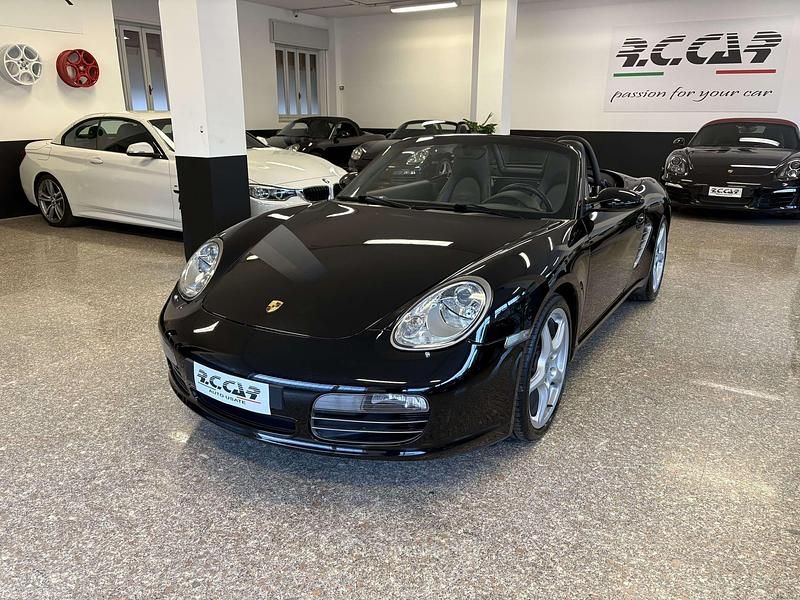 Second-hand Porsche Boxster 280 CP (205 kW) 2006 Negru Cabrio