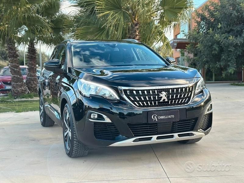 Usata Peugeot 3008 Allure 131 CV (96 kW) 2019 Nero SUV