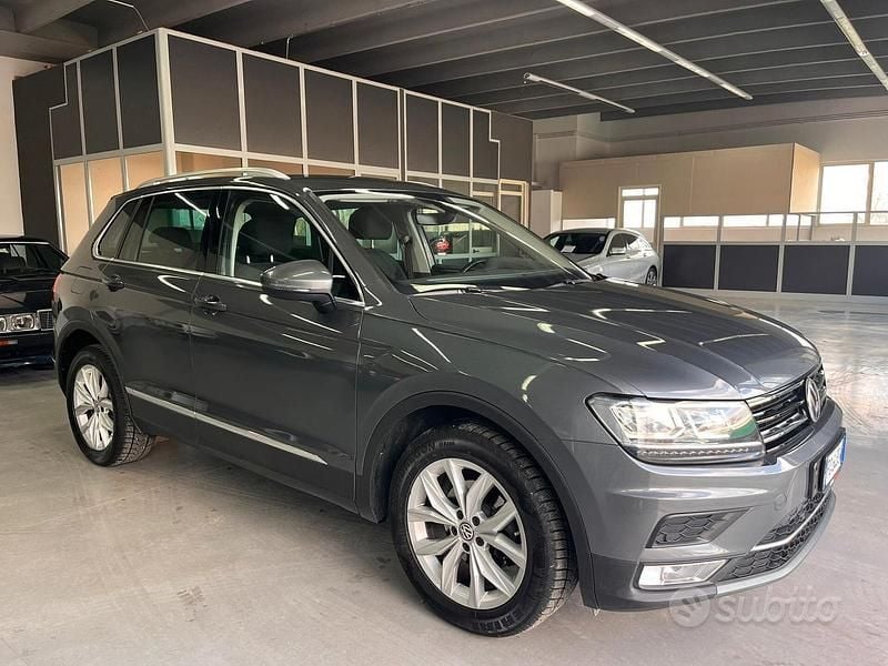 Usata VW Tiguan Executive 150 CV (110 kW) 2017 Grigio SUV
