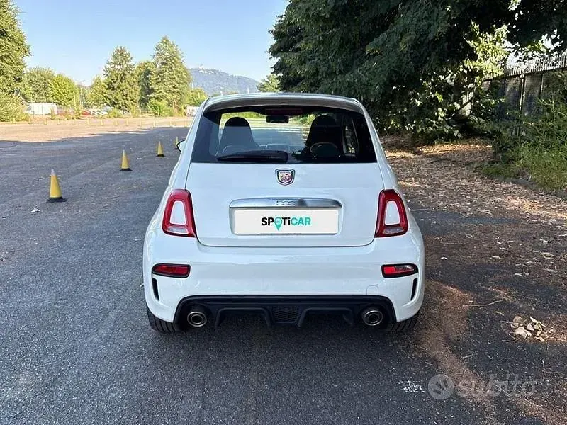 Usata Abarth 595 2017 Bianco Berlina