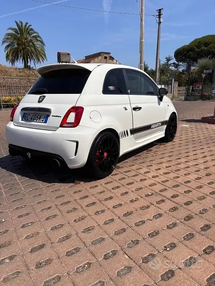 Usata Abarth 500 Competizione 135 CV (99 kW) 2010 Bianco Berlina