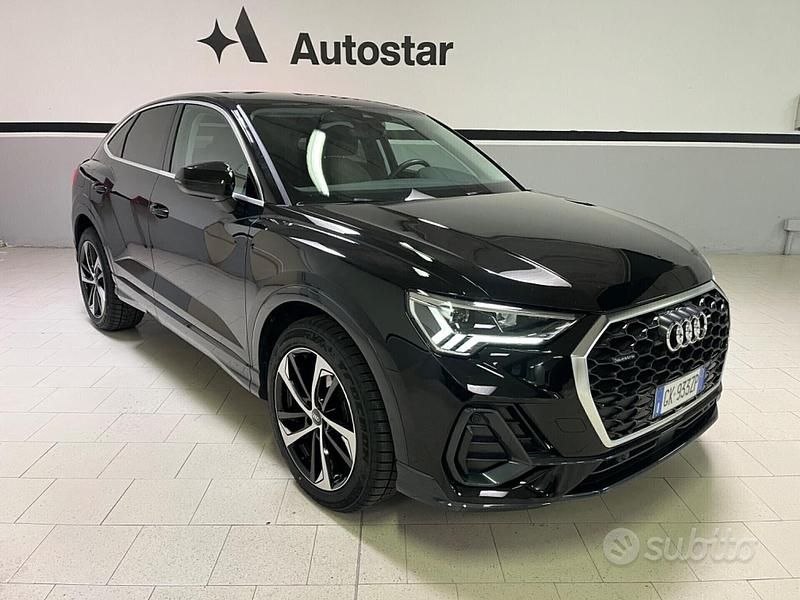 Nero Usata 2022 Audi Q3 SUV | 31.900 € (Buon prezzo) - Immagine 1/4