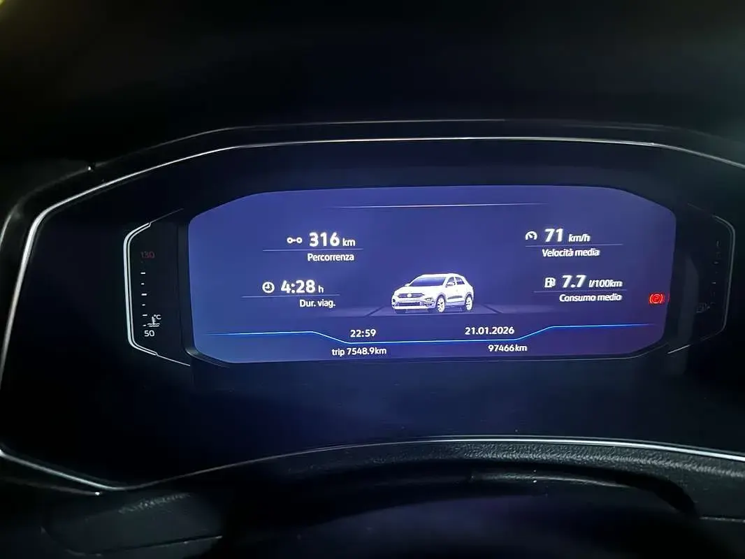 Usata VW T-Roc Style 150 CV (110 kW) 2019 Grigio SUV
