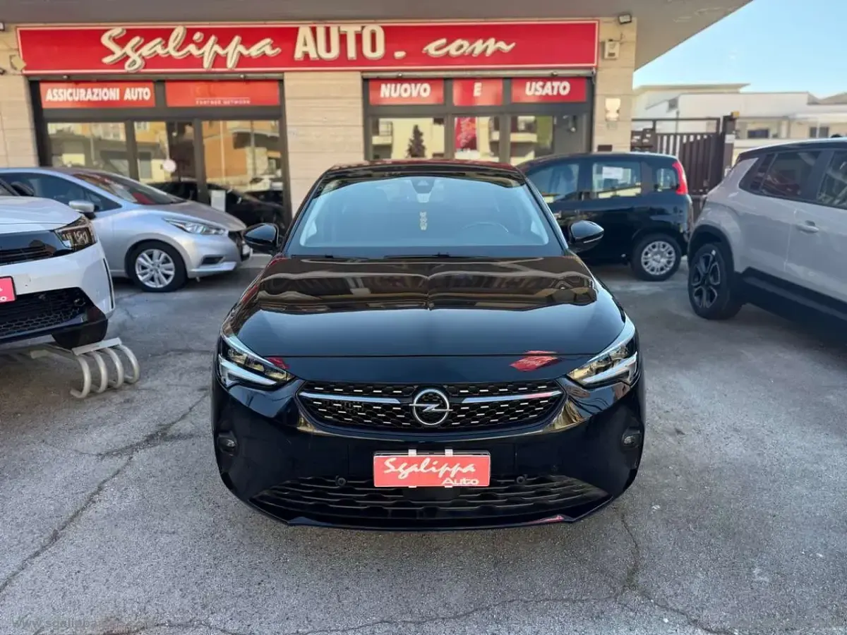 Usata Opel Corsa Edition 101 CV (74 kW) 2020 Nero Utilitaria