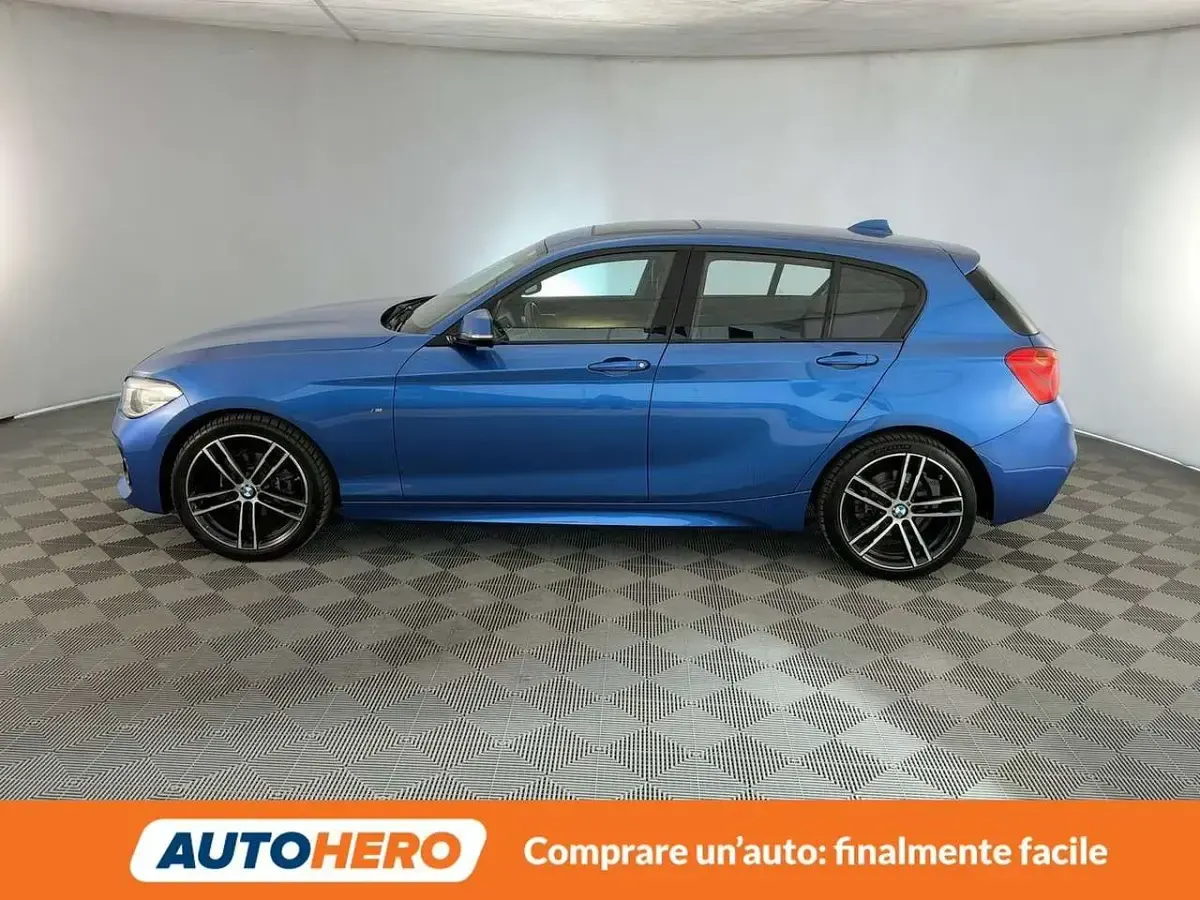 Usata BMW 116 M Sport 116 CV (85 kW) 2019 Blu/azzurro Utilitaria