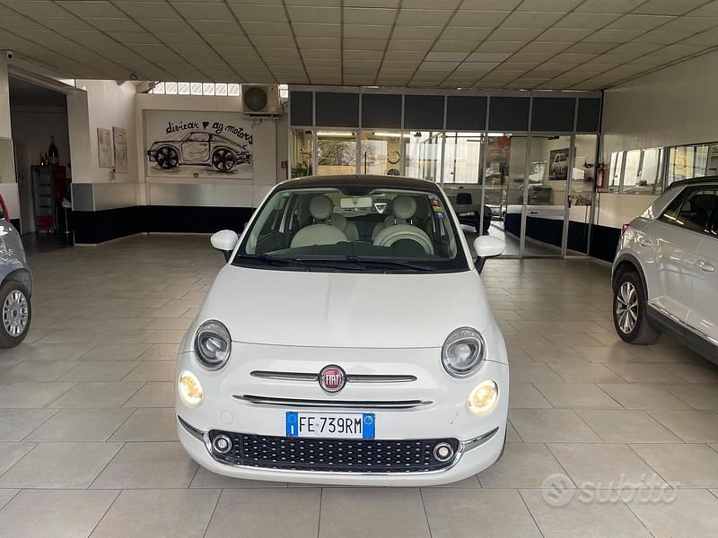 Usata Fiat 500 Lounge 69 CV (50 kW) 2016 Bianco Berlina
