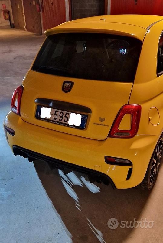 Usata Abarth 595 Competizione 2016 Giallo Berlina