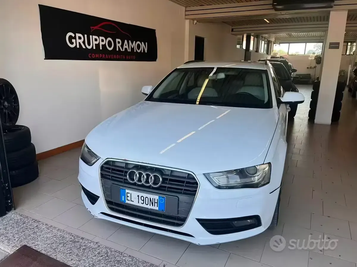 Usata Audi A4 Ambiente 177 CV (130 kW) 2012 Bianco Station wagon