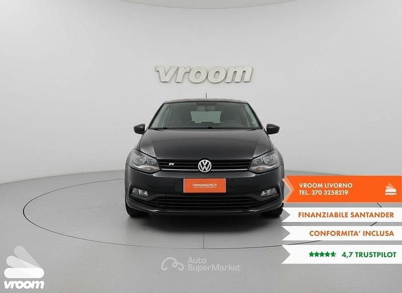 Usata VW Polo R 85 CV (62 kW) 2016 Nero Utilitaria