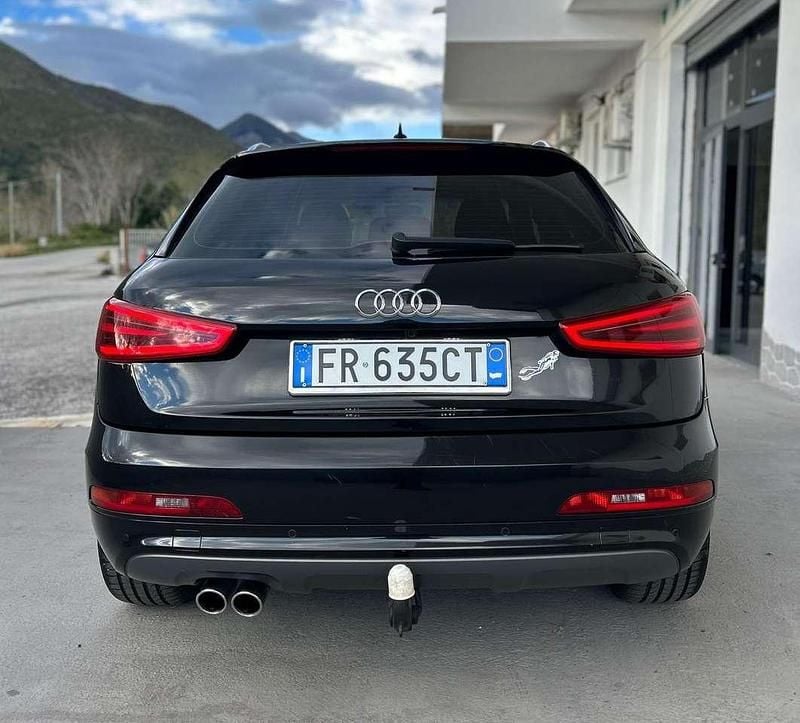 Usata Audi Q3 Advanced Plus 140 CV (102 kW) 2013 Nero SUV