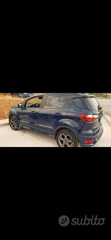 Usata Ford Ecosport ST-Line 100 CV (73 kW) 2019 Blu SUV