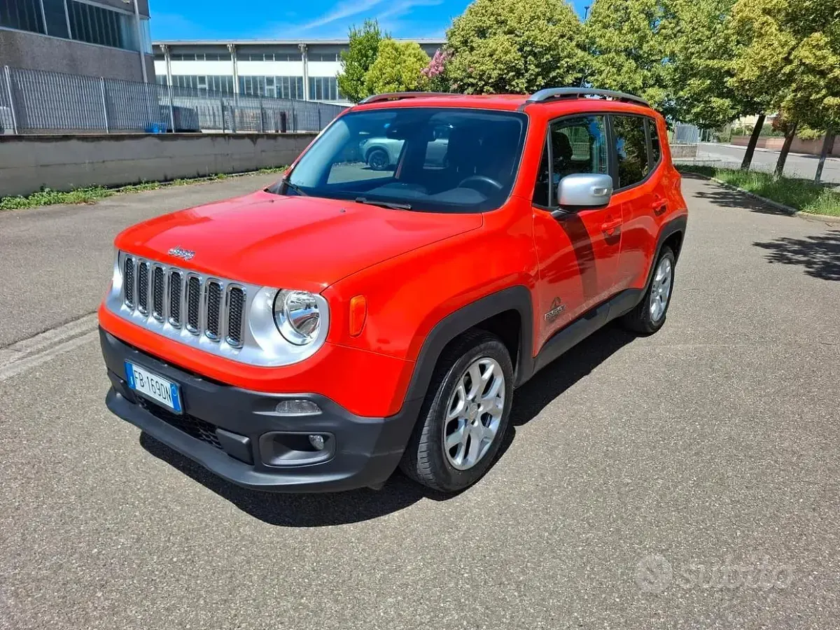 Usata Jeep Renegade 120 CV (88 kW) 2015 Arancione SUV