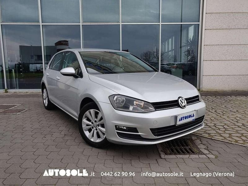 Usata VW Golf VII Comfortline 105 CV (77 kW) 2014 Argento Berlina