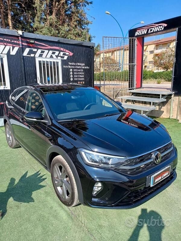 Nero Usata 2022 VW Taigo R-line SUV | 20.890 € (Buon prezzo) - Immagine 1/4