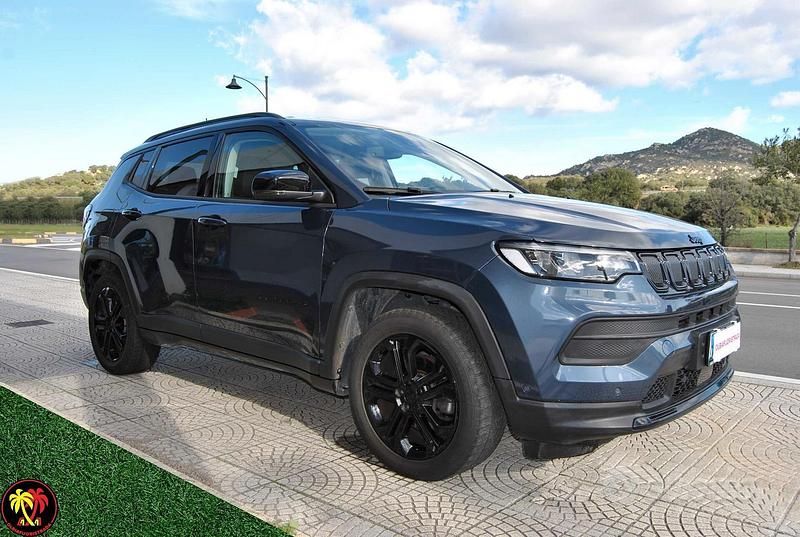 Usata Jeep Compass Night Eagle 130 CV (95 kW) 2022 Blu SUV