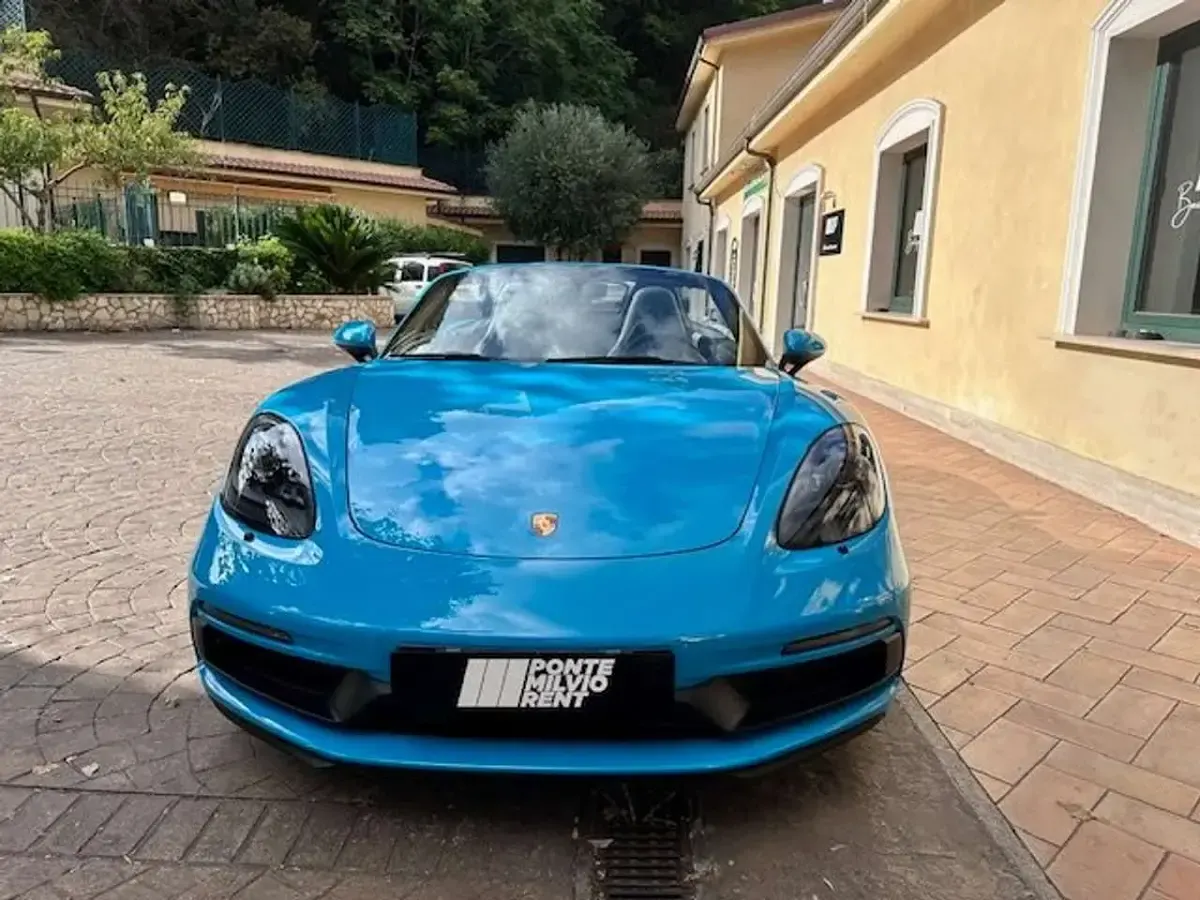 Usata Porsche 718 366 CV (269 kW) 2019 Blu/azzurro Cabrio