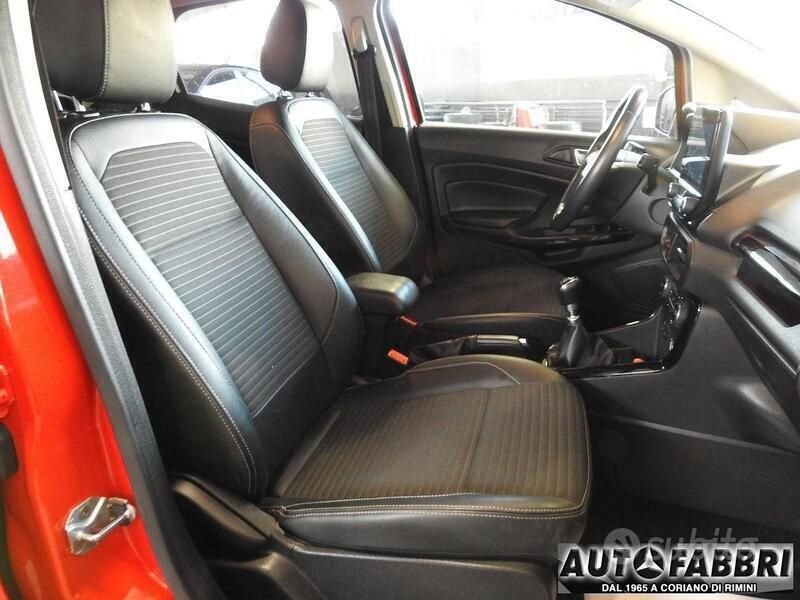 Usata Ford Ecosport Titanium S 125 CV (91 kW) 2018 Rosso(met.) SUV