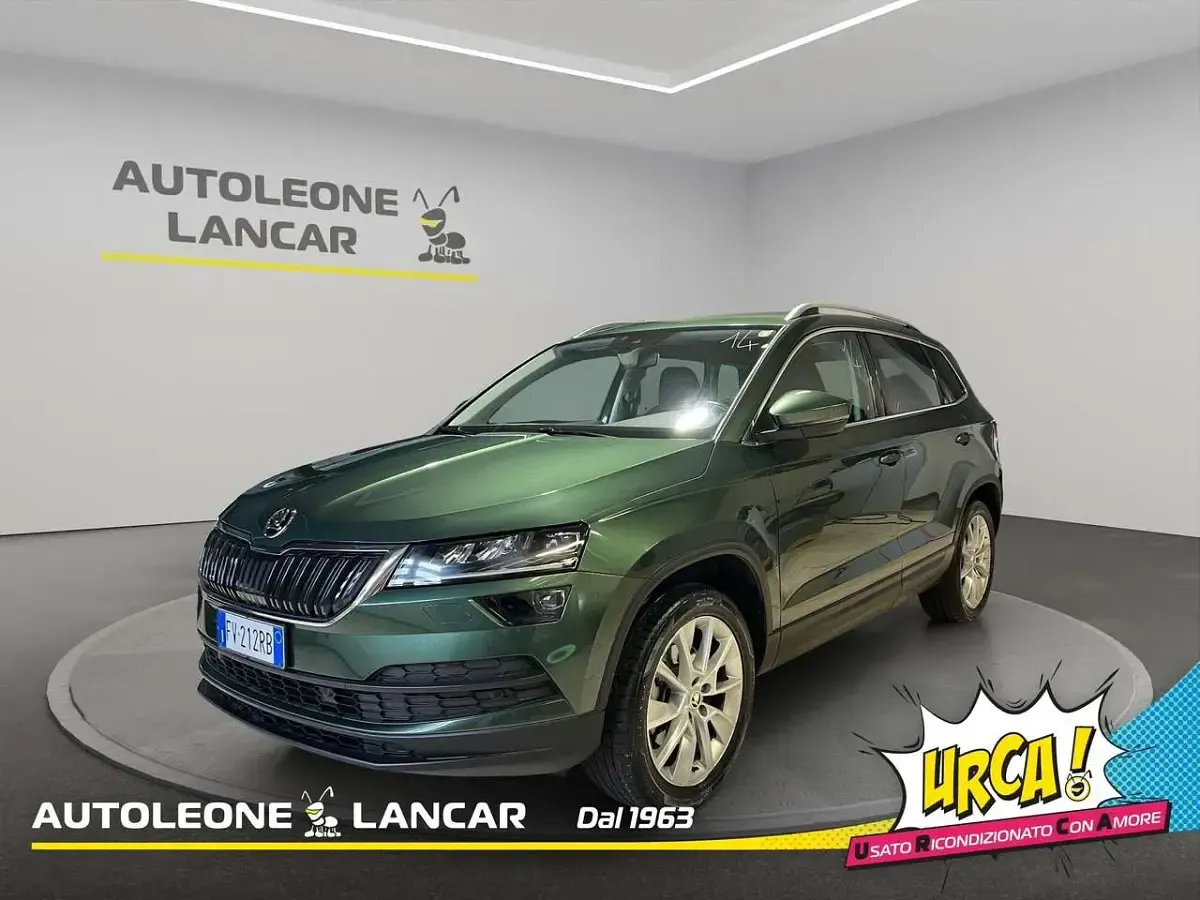 Occasion Skoda Karoq Executive 150 ch (110 kW) 2019 Vert SUV