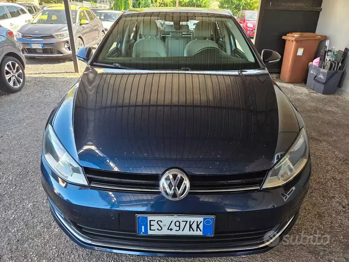 Usata VW Golf VII Highline 150 CV (110 kW) 2013 Blu Berlina