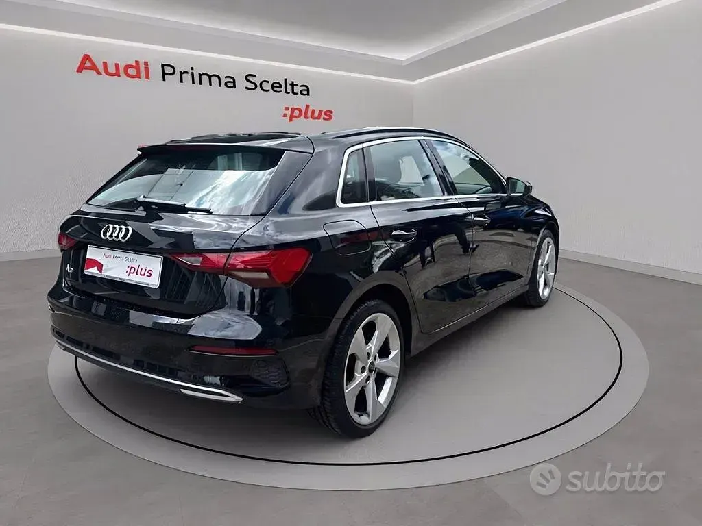 Usata Audi A3 Advanced 150 CV (110 kW) 2024 Nero Berlina