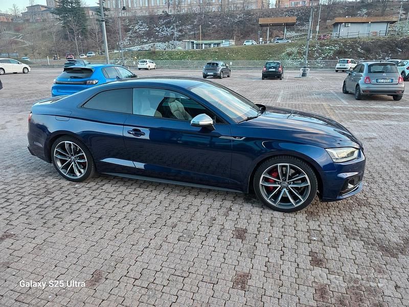 Usata Audi S5 354 CV (260 kW) 2018 Blu Coupé