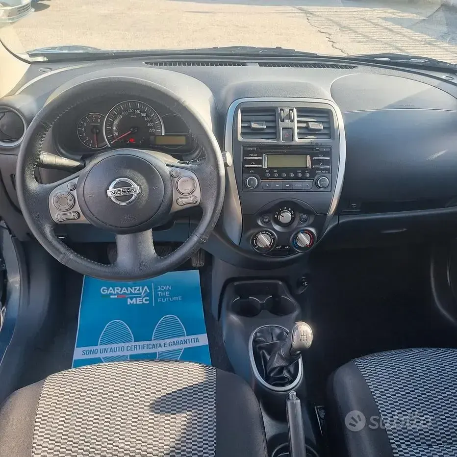 Occasion Nissan Micra Tekna 80 PK (58 kW) 2017 Blauw Hatchback