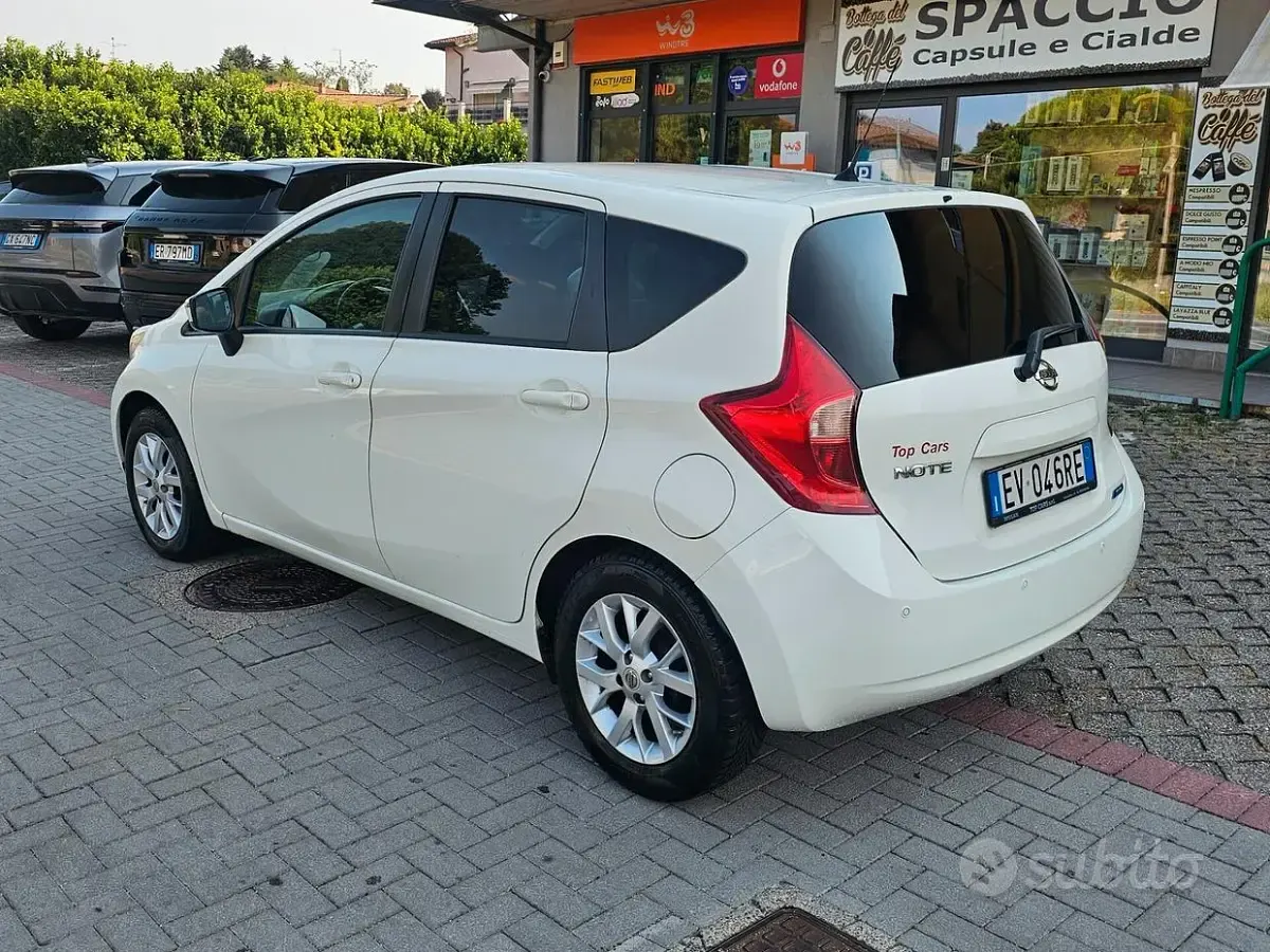 Usata Nissan Note Pure 80 CV (58 kW) 2014 Bianco Utilitaria