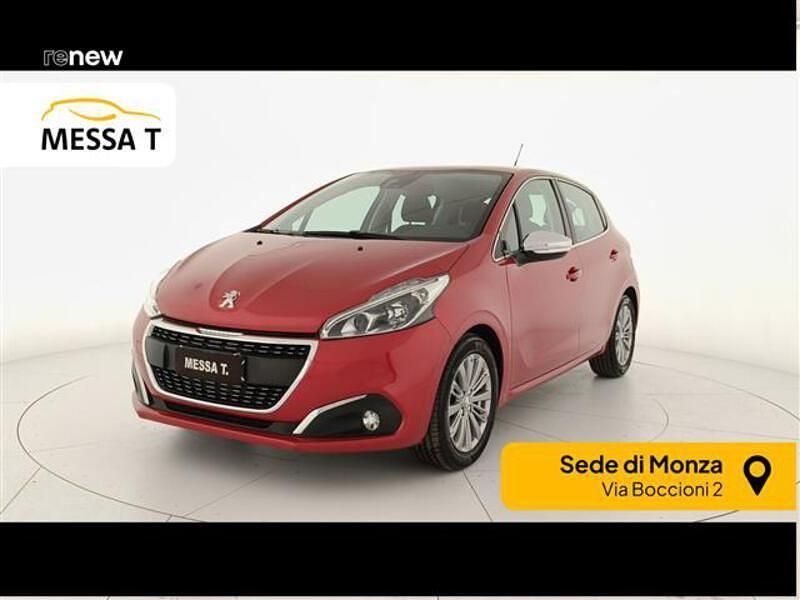 Rosso Usata 2018 Peugeot 208 Allure Due volumi | 11.850 € (Cara) - Immagine 1/3