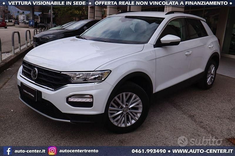 Usata VW T-Roc Style 150 CV (110 kW) 2019 Bianco SUV