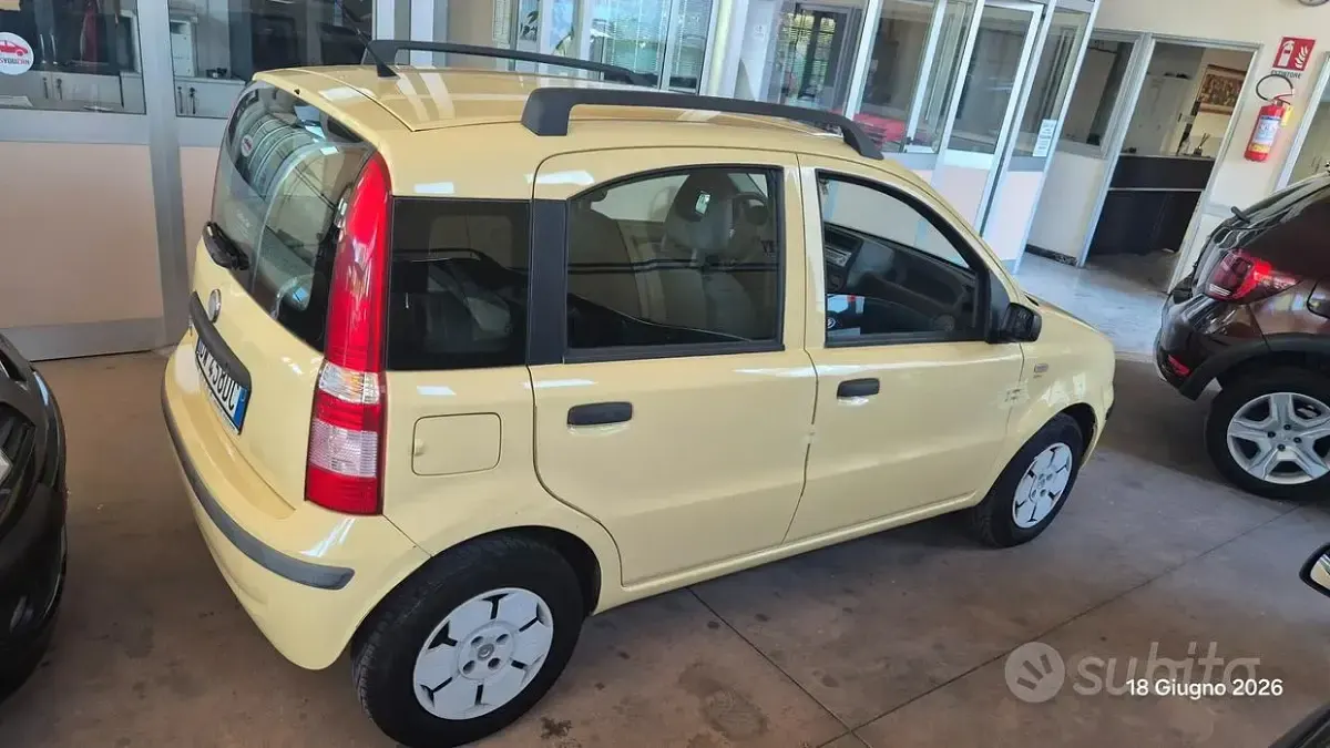 Usata Fiat Panda 60 CV (44 kW) 2009 Giallo Utilitaria