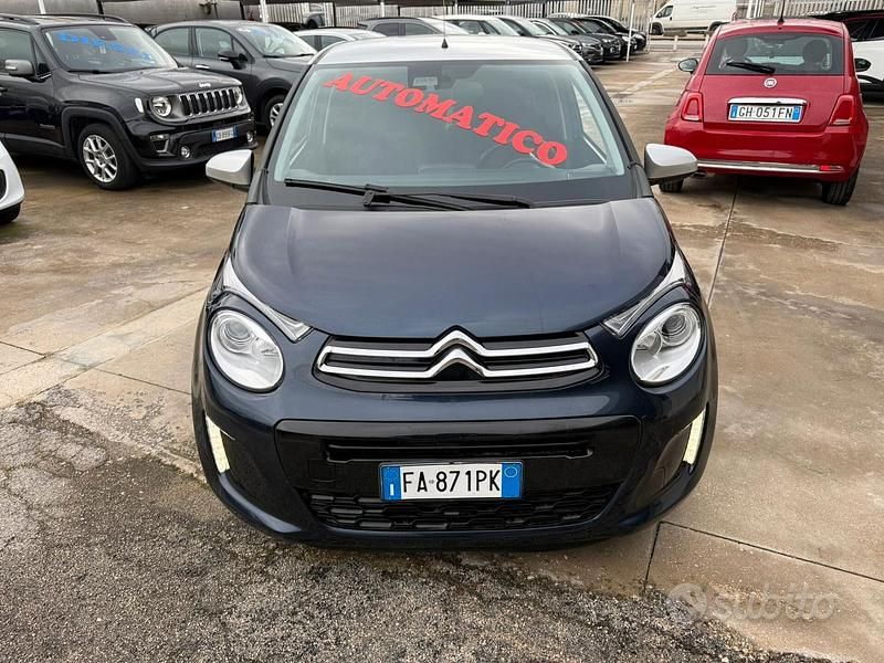 Usata Citroën C1 Shine 69 CV (50 kW) 2015 Blu Utilitaria