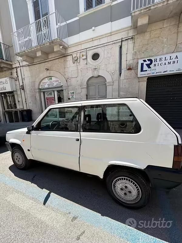 Usata Fiat Panda S 34 CV (25 kW) 1986 Bianco Utilitaria