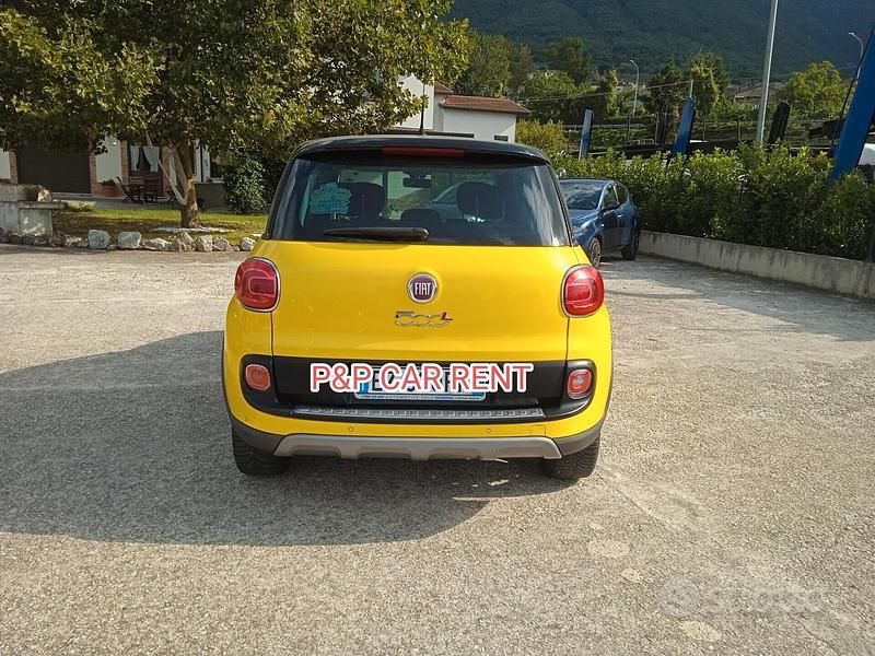 Usata Fiat 500L Trekking 120 CV (88 kW) 2014 Giallo Monovolume