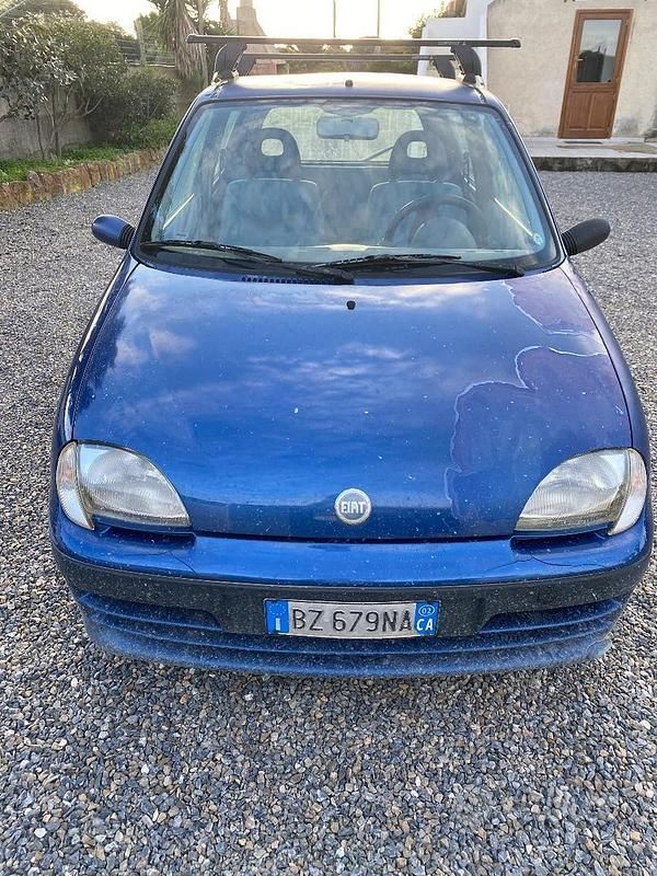 Blu Usata 2002 Fiat 600 Tre volumi | 300 € (Super prezzo) - Immagine 1/4