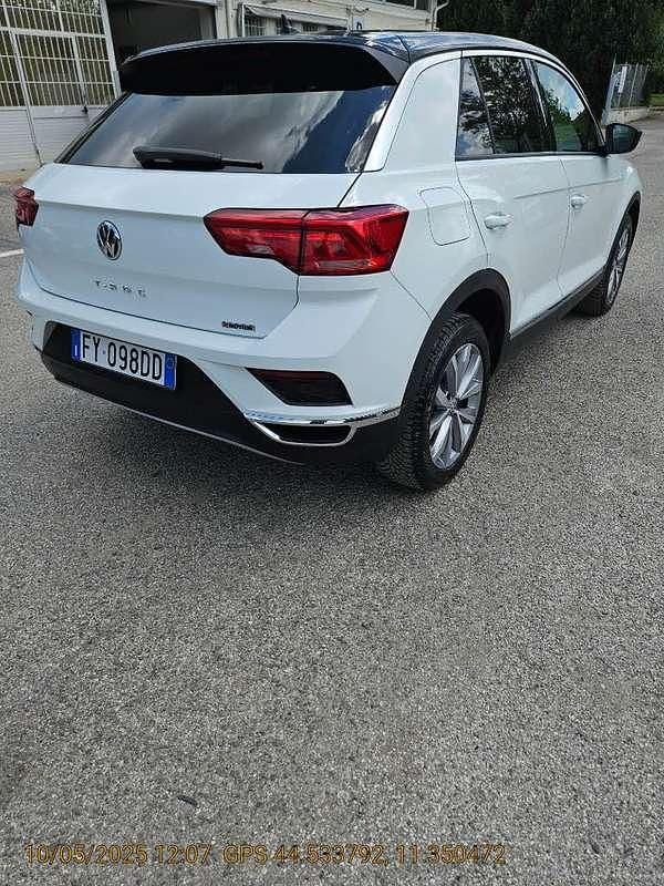 Usata VW T-Roc Advance 150 CV (110 kW) 2019 Bianco SUV