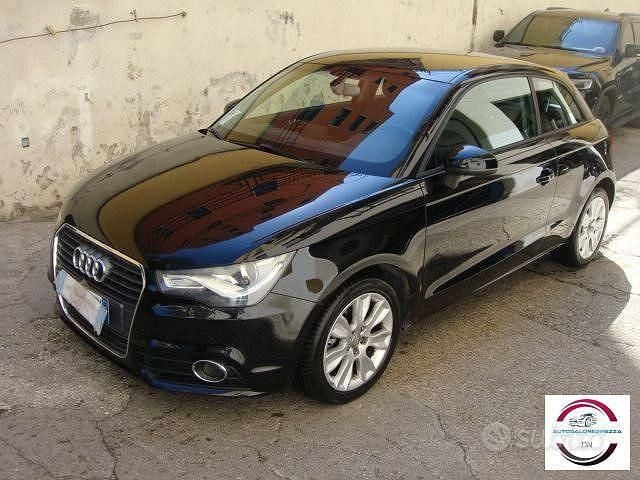 Usata Audi A1 Ambition 104 CV (76 kW) 2012 Nero Utilitaria