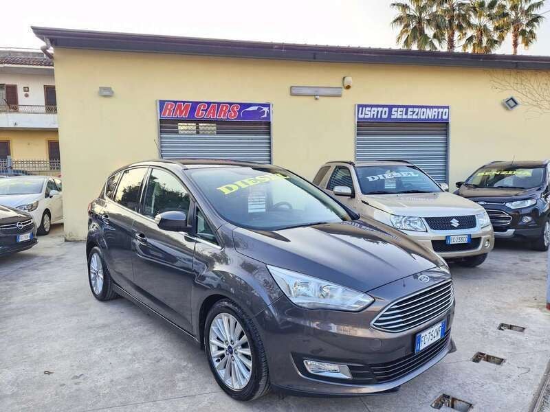 Grigio Usata 2016 Ford C-MAX Titanium Monovolume | 7999 € (Ottimo prezzo) - Immagine 1/2