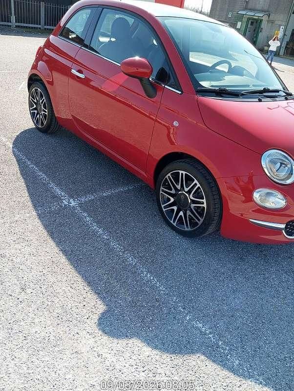 Usata Fiat 500 Lounge 69 CV (50 kW) 2017 Rosso Utilitaria