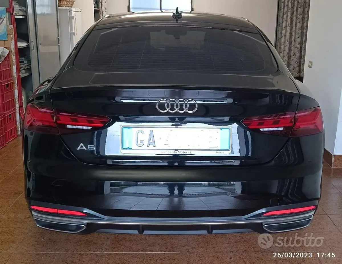 Usata Audi A5 S-Line 170 CV (125 kW) 2020 Nero Coupé