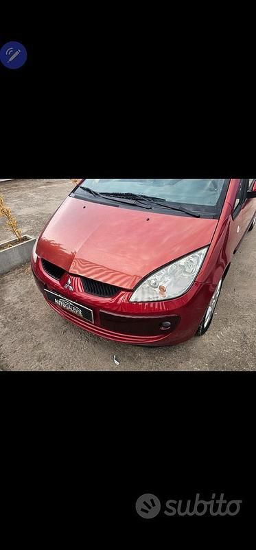 Usata Mitsubishi Colt 95 CV (69 kW) 2008 Rosso Cabrio