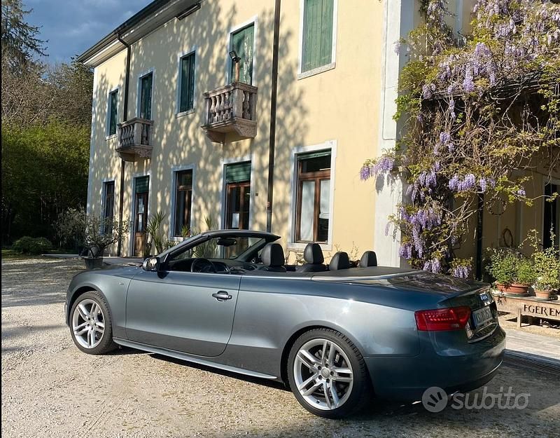 Usata Audi A5 Cabriolet 204 CV (150 kW) 2012 Grigio Cabrio
