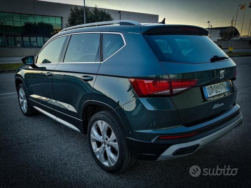 Usata Seat Ateca Xperience 150 CV (110 kW) 2022 Verde SUV