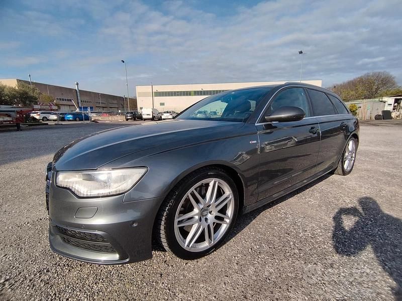 Grigio Usata 2013 Audi A6 S-Line Station wagon | 10.500 € - Immagine 1/4