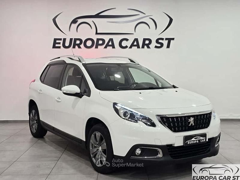 Usata Peugeot 2008 Allure 102 CV (75 kW) 2019 Bianco SUV