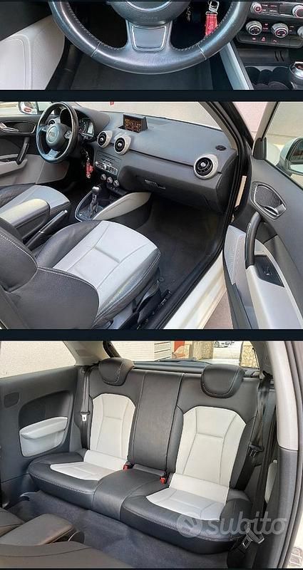 Usata Audi A1 2011 Bianco Utilitaria