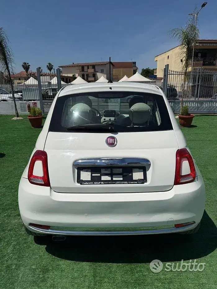 Usata Fiat 500 69 CV (50 kW) 2015 Bianco Utilitaria